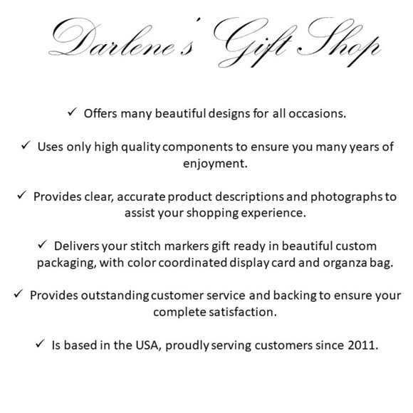 Bee Stitch Markers Knitting Metal Gold Rings Gifts for Knitters Accessories - Picture 4 of 4